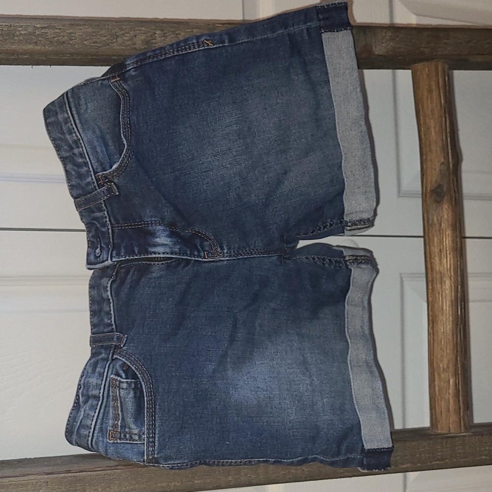 Gap girls jean shorts